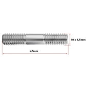 Prisioneiro da Turbina 10 x 1,5 x 42mm (Pacote com 10 unidades)