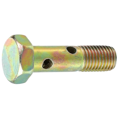 Parafuso Vazado Duplo 8 x 1,0 x 27mm (Pacote com 2 unidades)