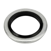Arruela Metal borracha 10,7 x 16 x 1,5mm (Pacote com 10 unidades)