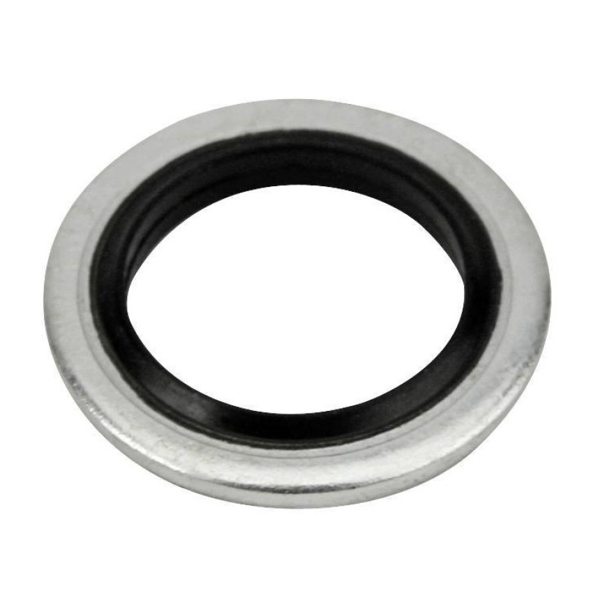 Arruela Metal borracha 10,7 x 16 x 1,5mm (Pacote com 10 unidades)